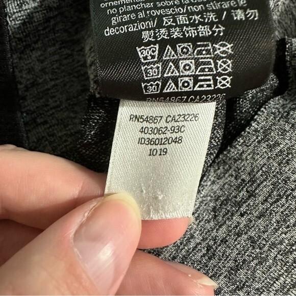 PINK Victoria’s Secret Grey Seamless High-Waist Workout Tight Size Medium - Picture 13 of 16